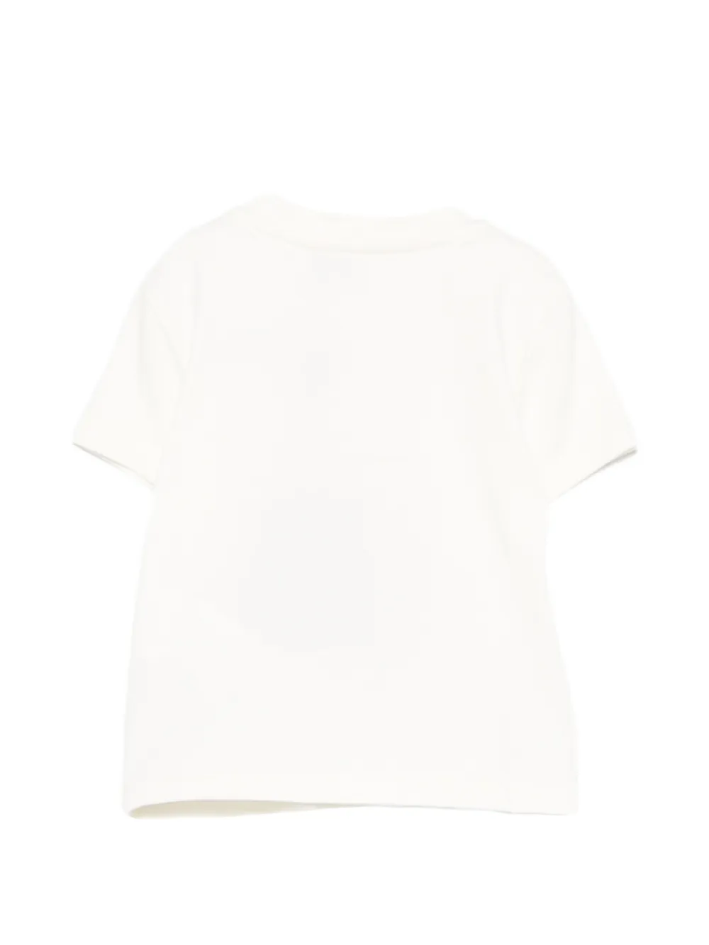  Etro Kids Embroidery-logo T-shirt - Neutrals 