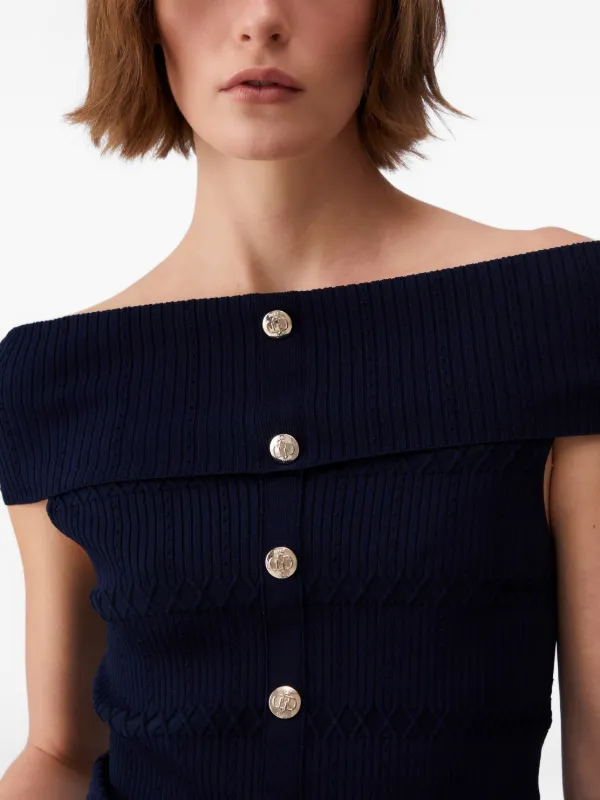 LIU・JO レディースニット LIU JO ニットトップ | ブルー | FARFETCH JP