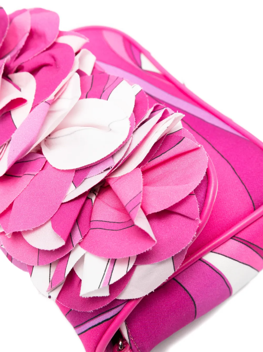 PUCCI Junior Tas met bloemenapplicatie Roze