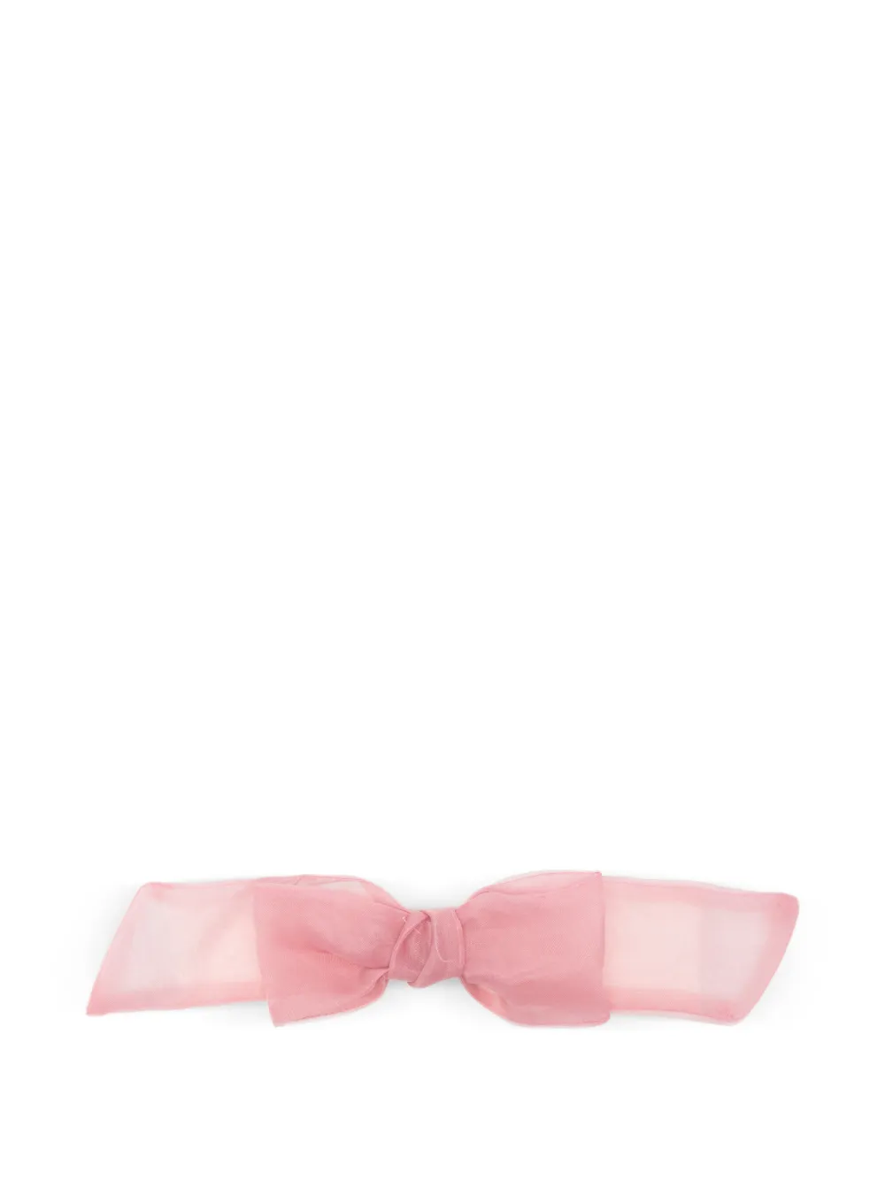 La Stupenderia bow-detail headband - Rosa