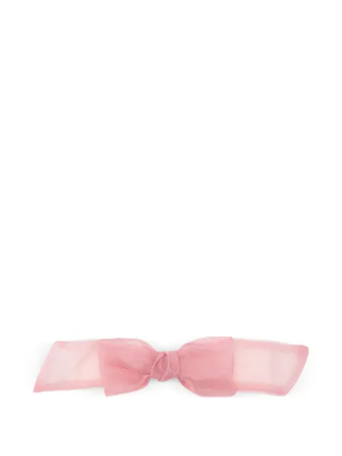 La Stupenderia bow-detail headband