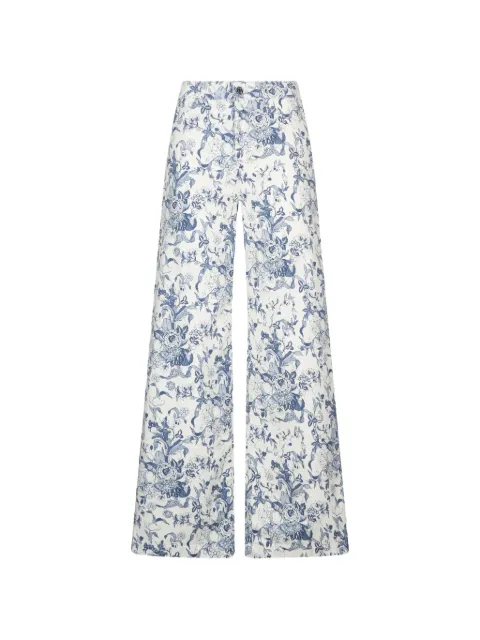 LIU JO jeans acampanados estampados