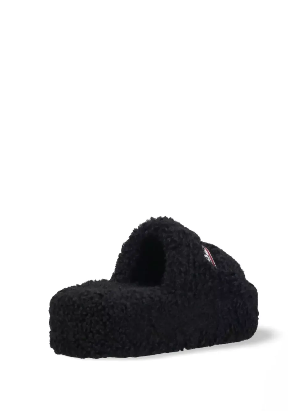 Balenciaga Sandalen met logodetail Zwart