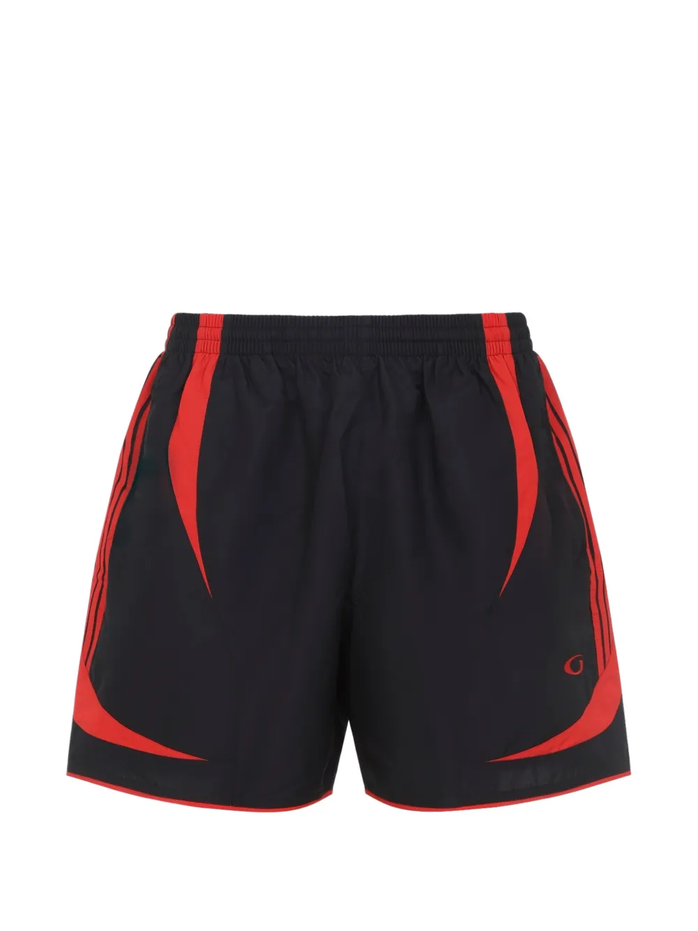Balenciaga Soccer swim shorts - Nero