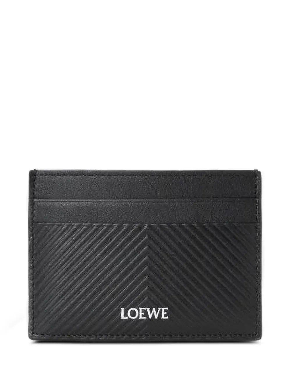 LOEWE logo-detail card holder - Nero