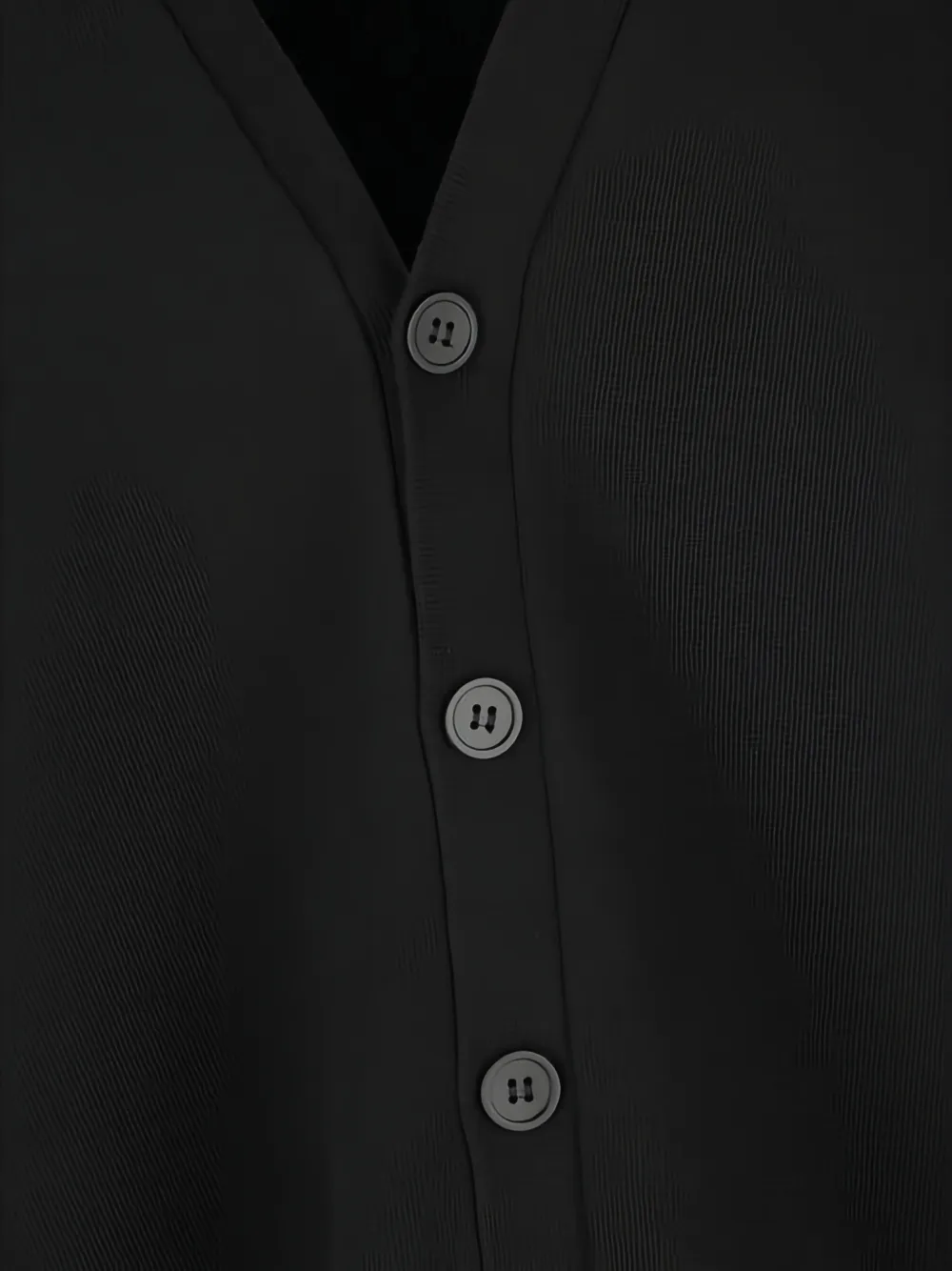  Loewe Buttoned Knitted Cardigan - Black 