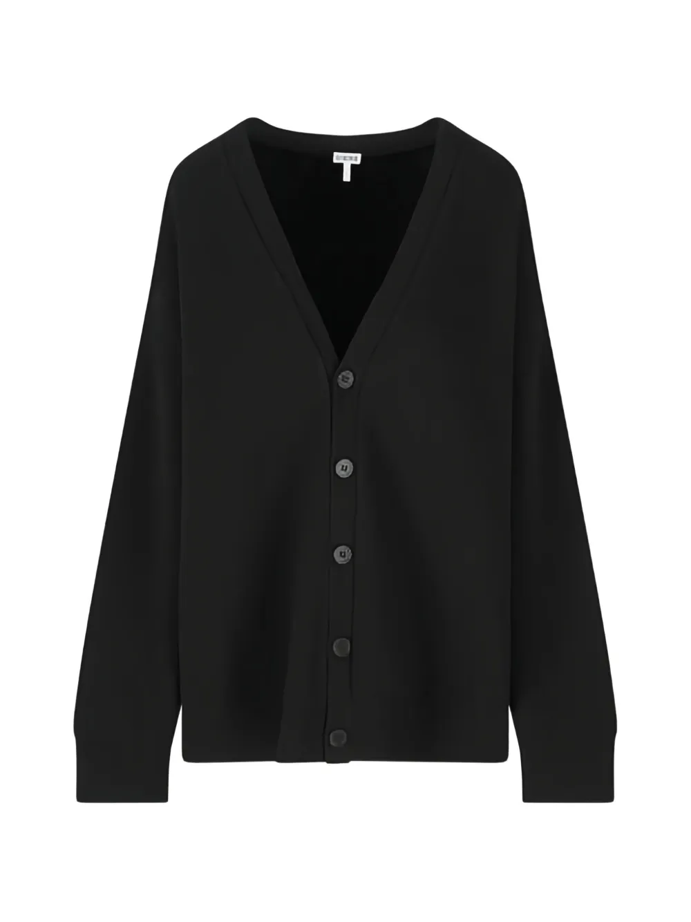 LOEWE buttoned knitted cardigan - Nero