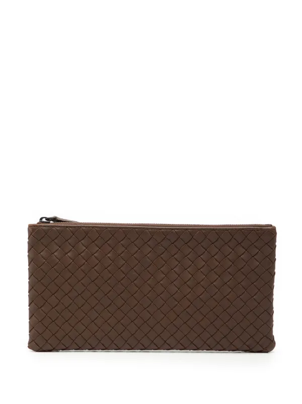 Bottega Veneta Carmel Nappa Intrecciato The Mini Pouch  Pre-Loved Bottega Veneta Nappa Intrecciato The Pouch display picture 1