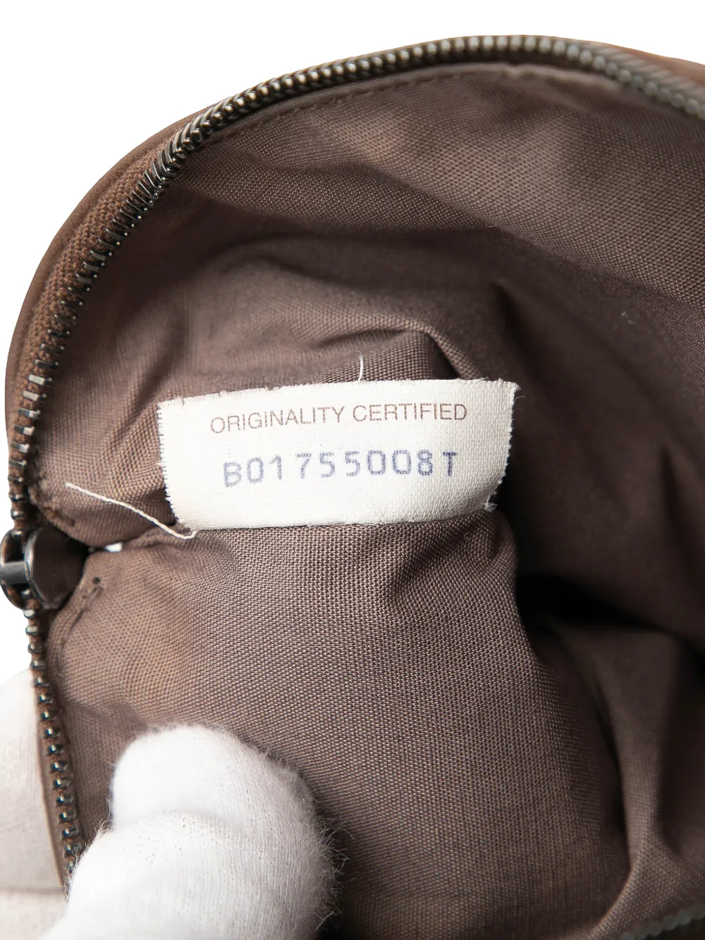 2012-2026 Nappa Intrecciato Zip Pouch