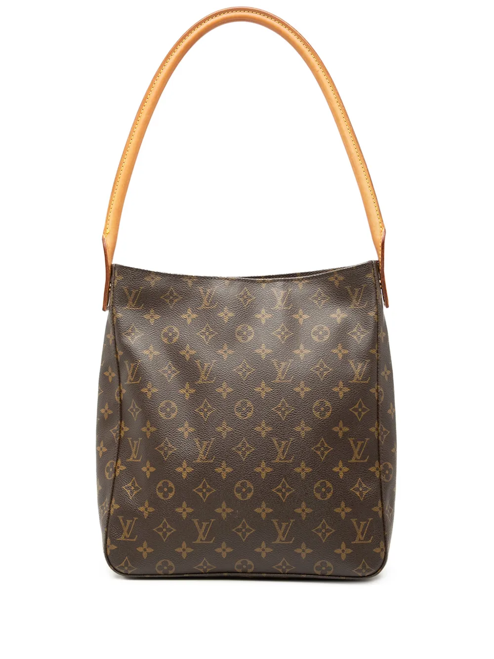 Louis Vuitton Pre-Owned 2001 Monogram Looping GM shoulder bag - Marrone