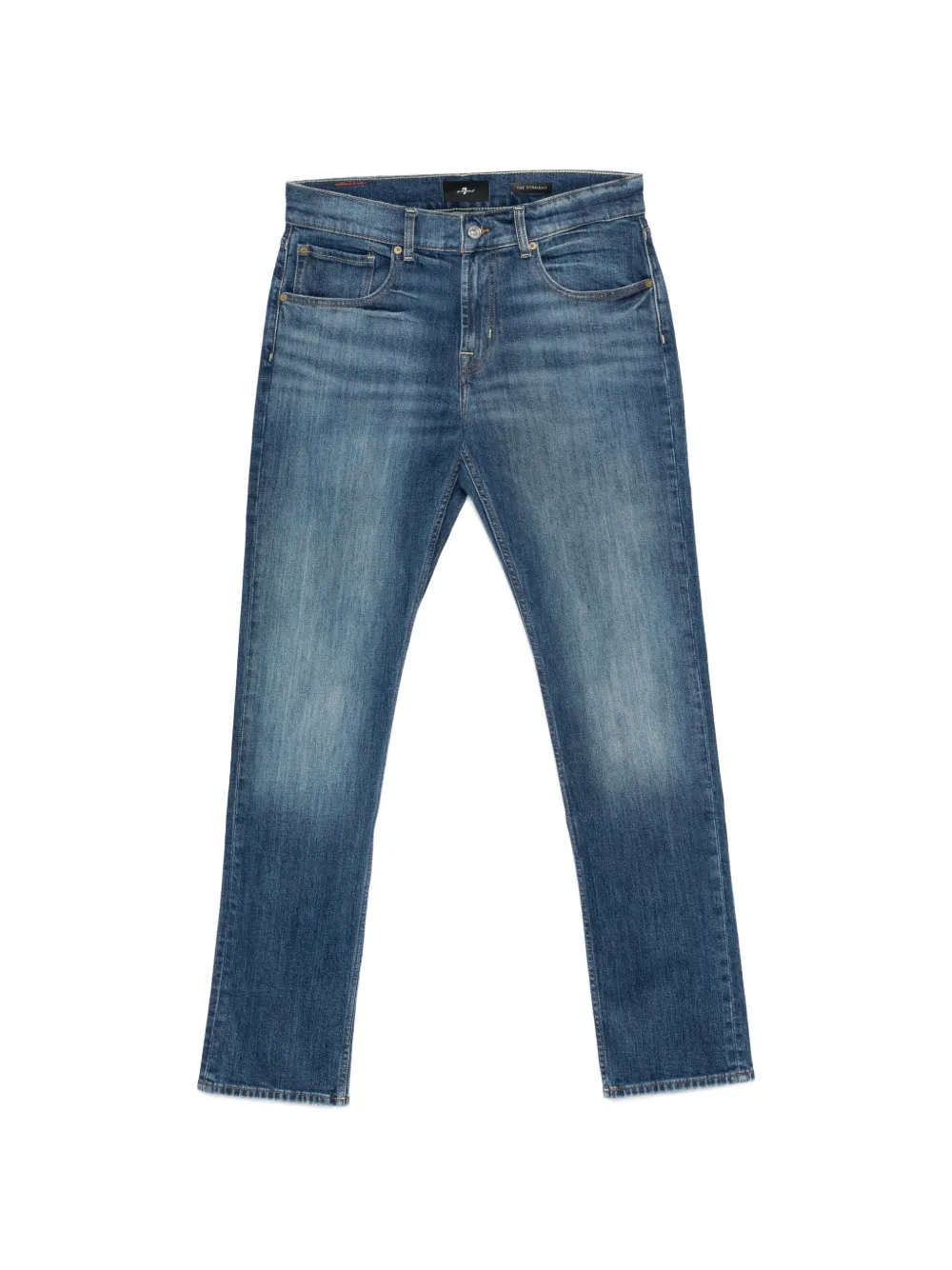 7 For All Mankind button-fastening jeans - Blu