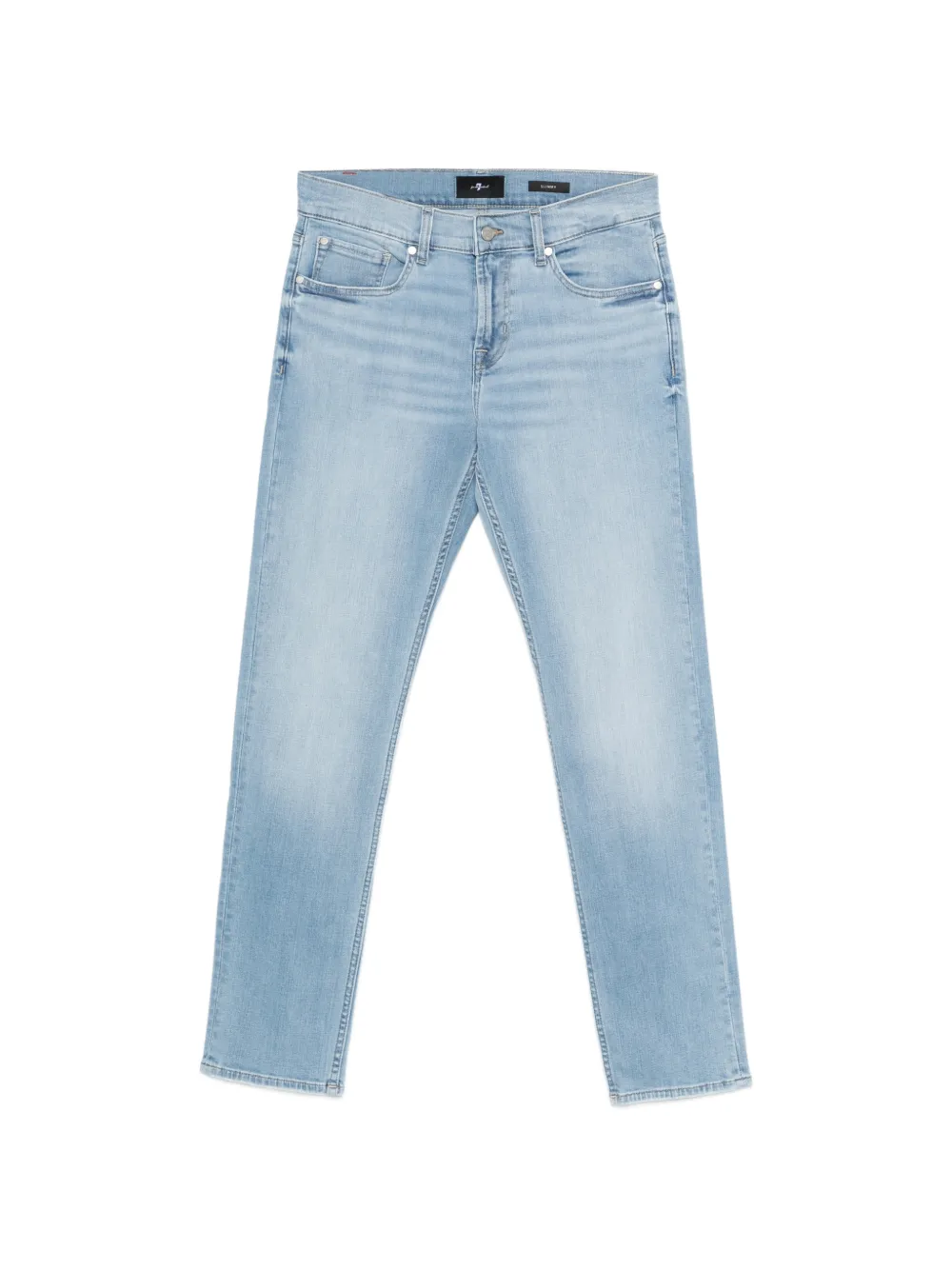7 For All Mankind button-fastening jeans - Blu