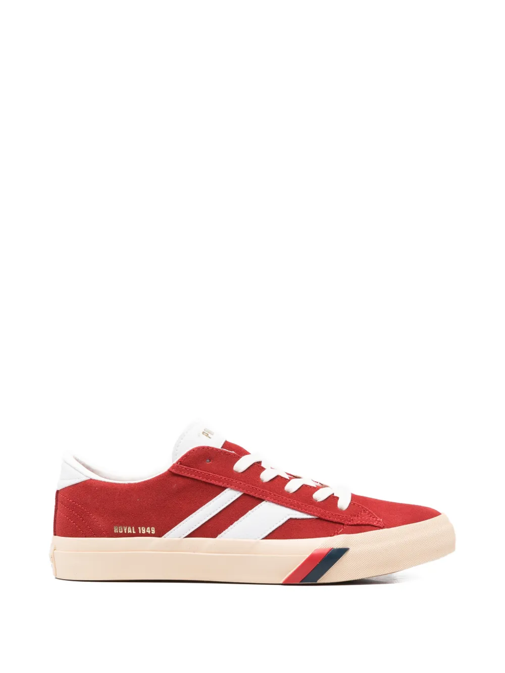 Pro-Keds Royal Classic striped low-top sneakers - Rosso