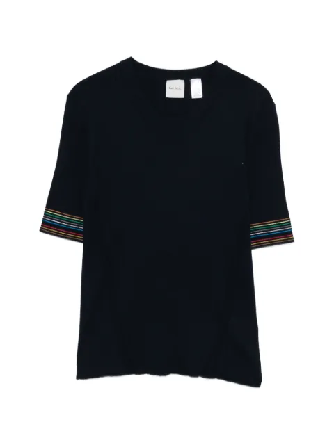 Paul Smith playera manga corta con rayas estampadas