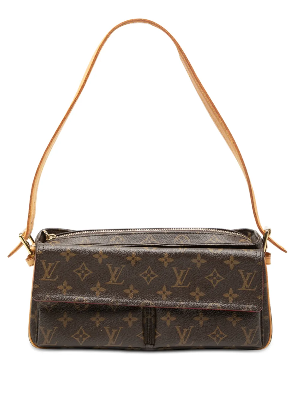 Louis Vuitton Pre-Owned 2003-2010 Monogram Viva Cite MM shoulder bag - Braun