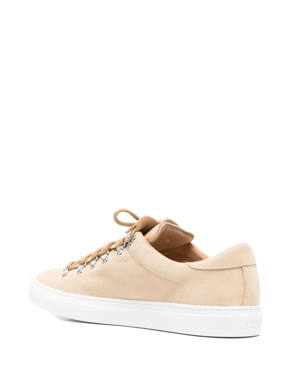 Diemme Marostica sneakers met metalen ringlets Beige