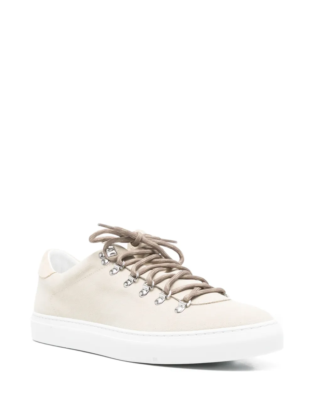 Diemme Marostica sneakers met ringlets Beige
