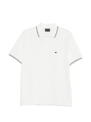 Vivienne Westwood ストライプポロシャツ 半袖　カットソー Vivienne Westwood ストライプ ポロシャツ | ホワイト | FARFETCH JP