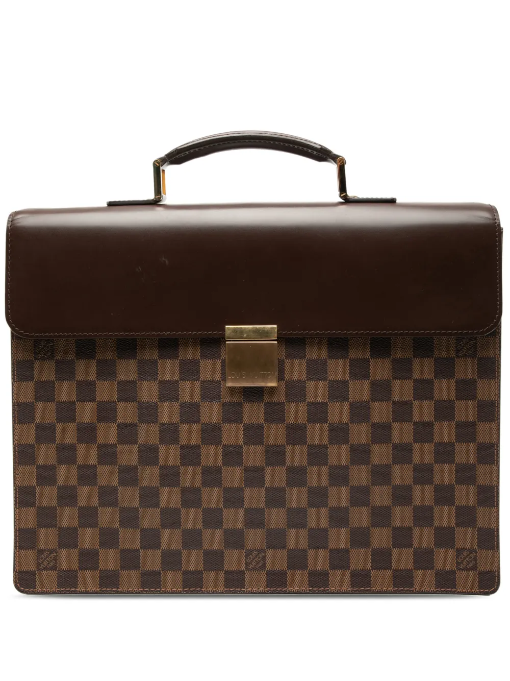 Louis Vuitton Pre-Owned 2003 Damier Ebene Altona PM business bag - Marrone