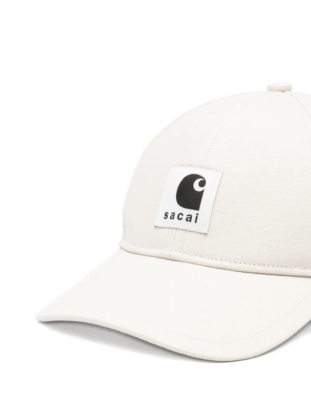  Carhartt Wip X Sacai Logo Hat - Neutrals 