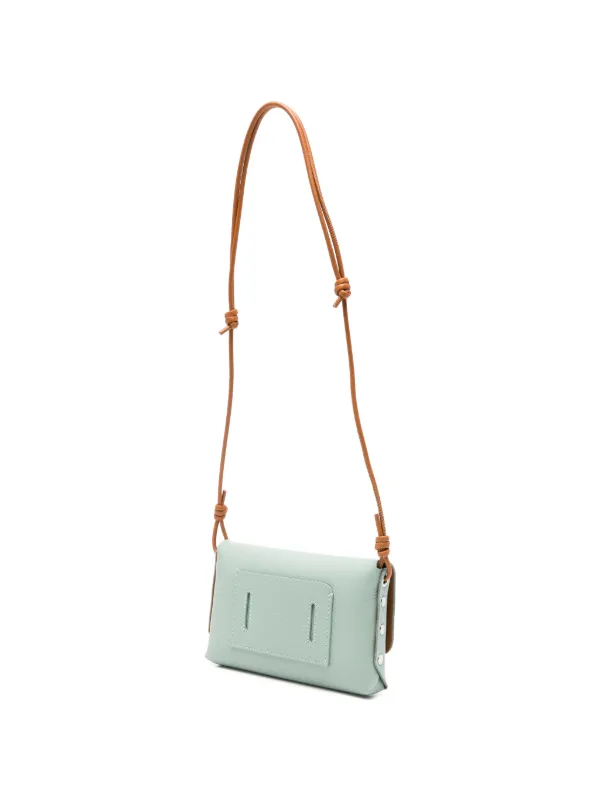 Zanellato Lettera ターンロック クラッチバッグ S | ブルー | FARFETCH JP
