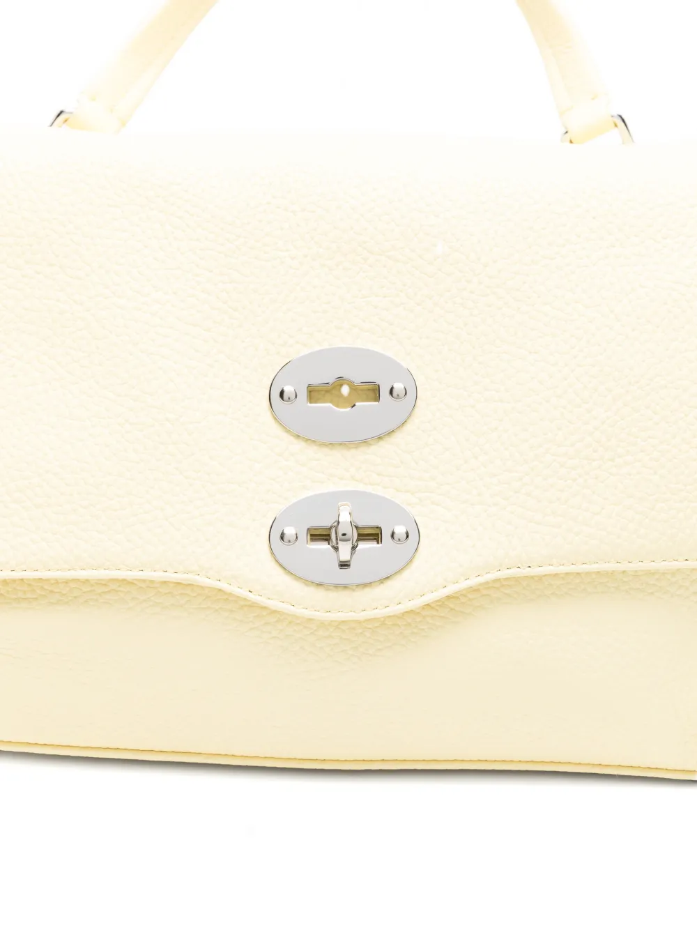 Zanellato Postina Daily leren shopper Geel