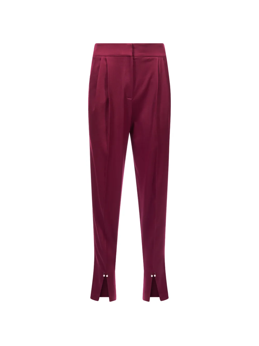 Mia Peculiar pleated pearl trousers