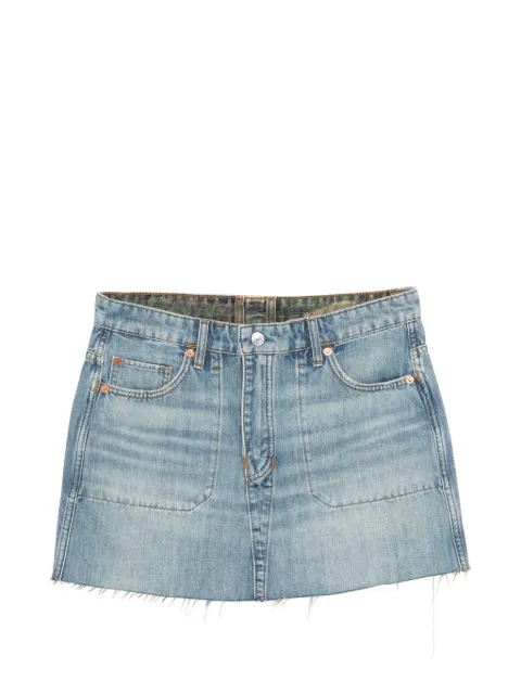 RE/DONE The Rewind denim skirt