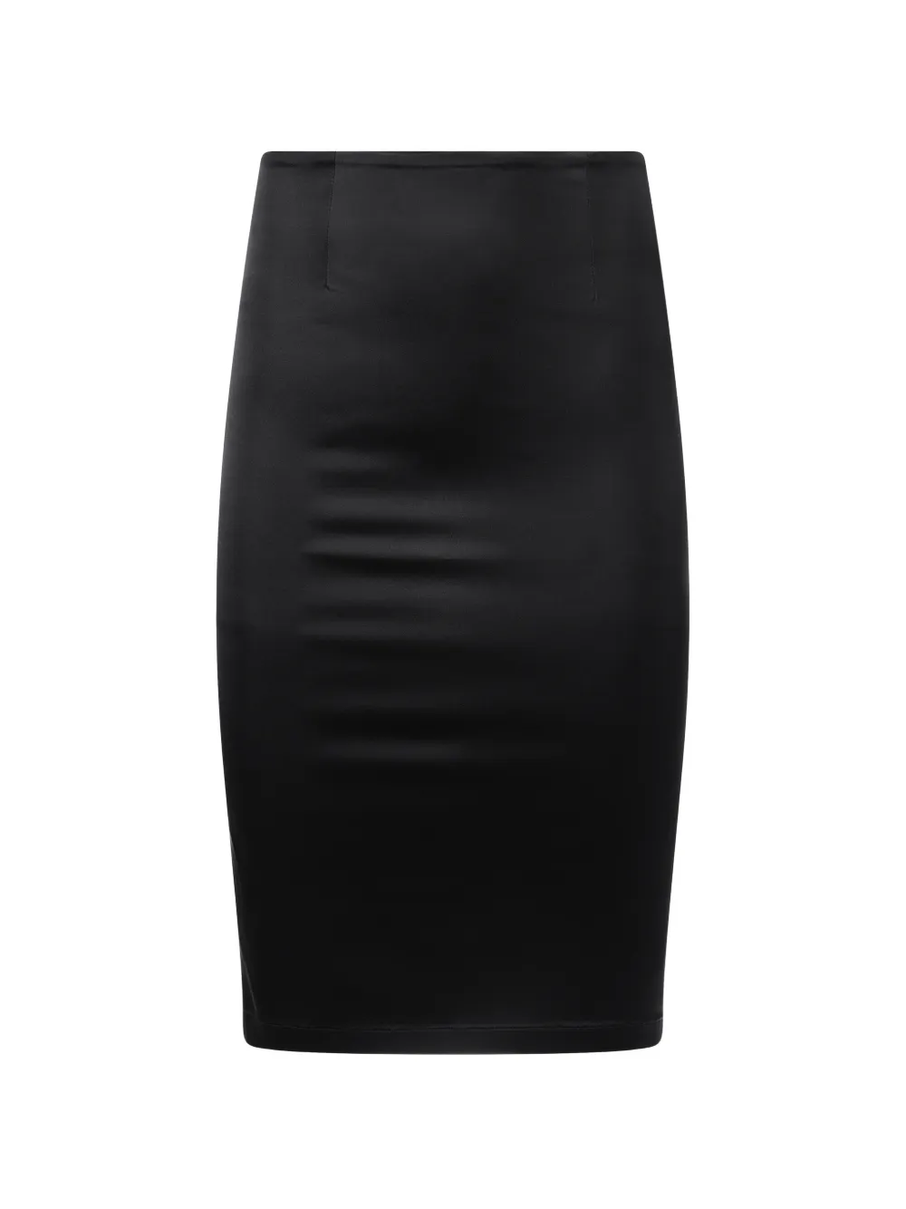 Mia Peculiar stretch midi skirt - Nero