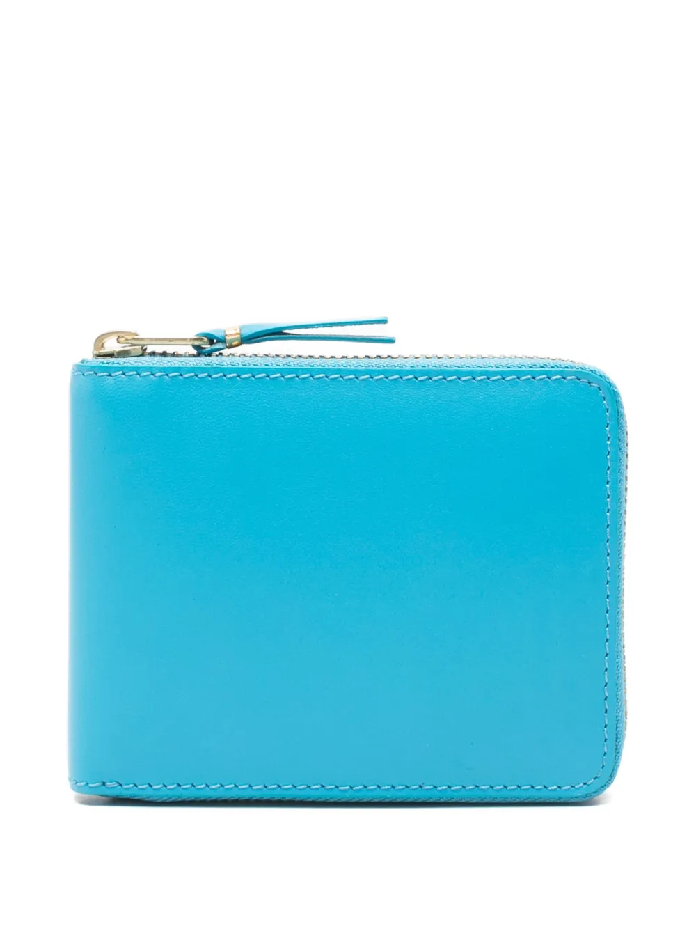 Comme Des Garçons Wallet zip leather wallet - Blu