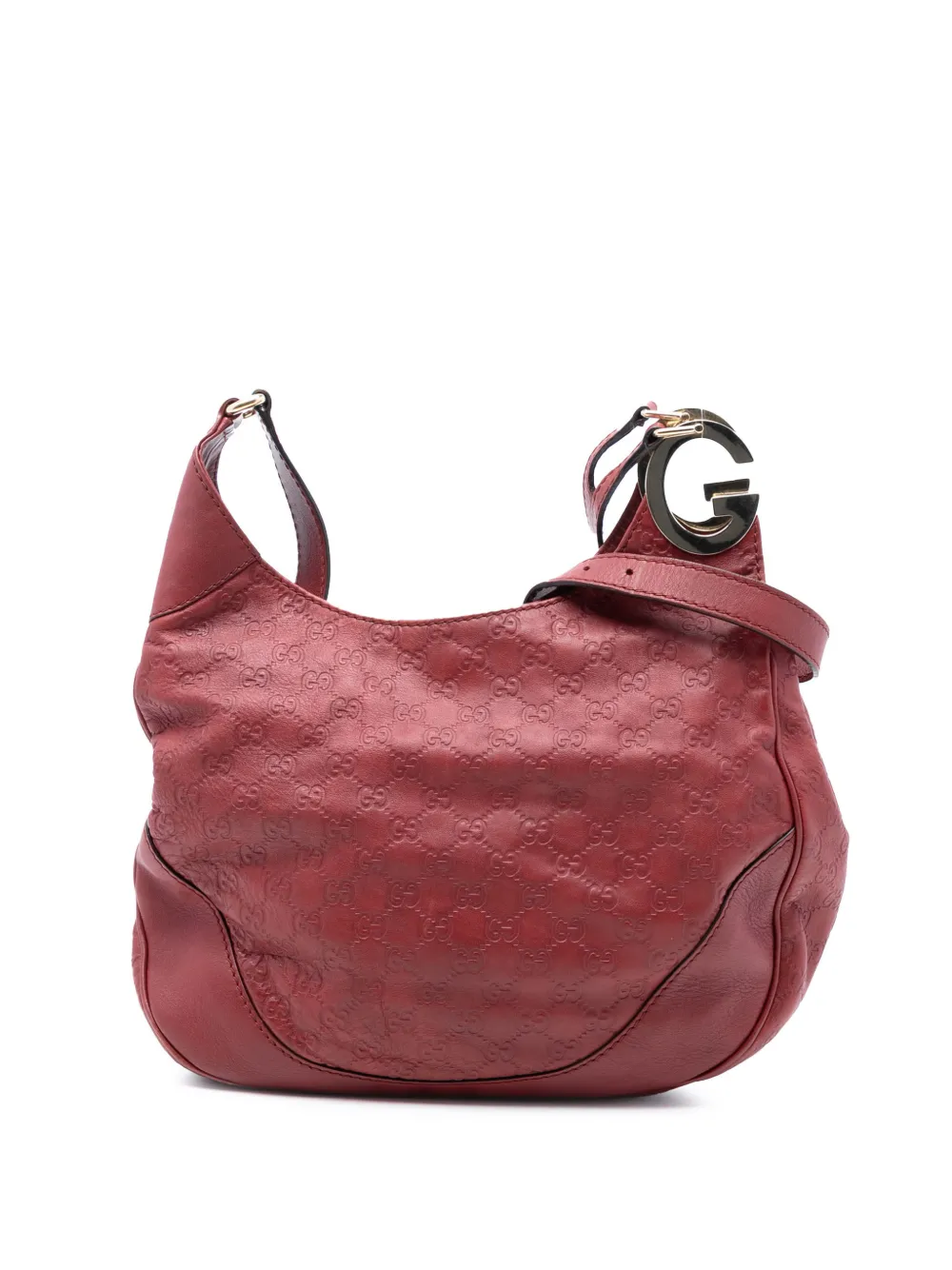 Gucci Pre-Owned Borsa a tracolla Charlotte Guccissima 2016-2026 - Rosso