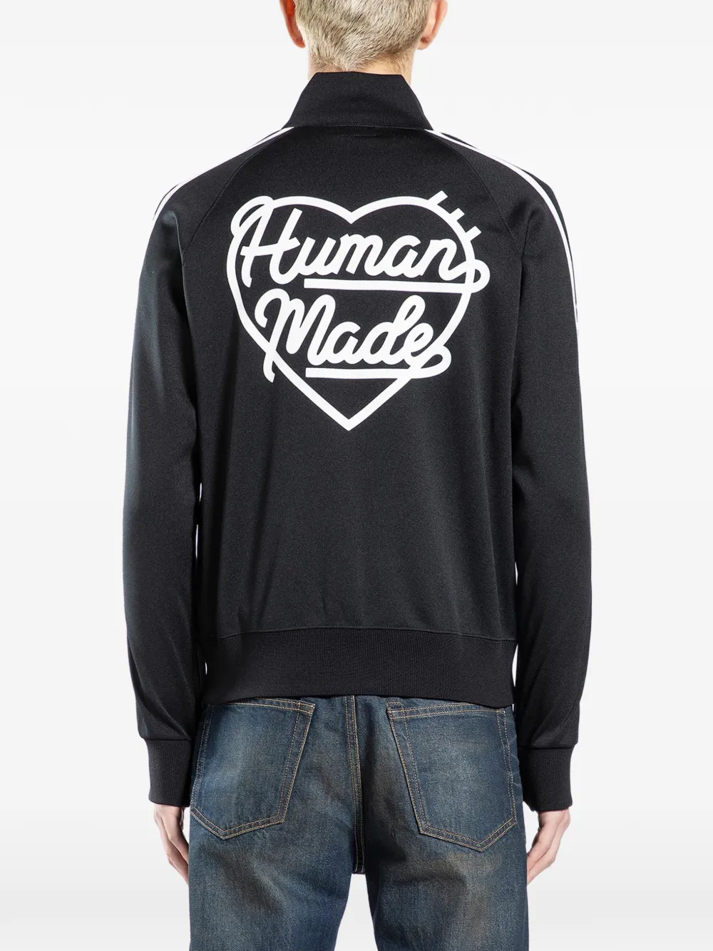 Human Made Side-stripe Jacket In Black