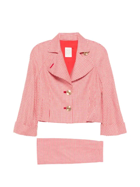 Gianfranco Ferré Pre-Owned 1990s houndstooth suit