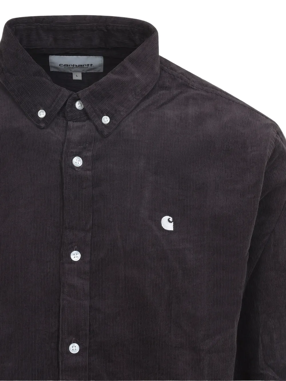 Carhartt WIP Ribfluwelen overhemd Bruin