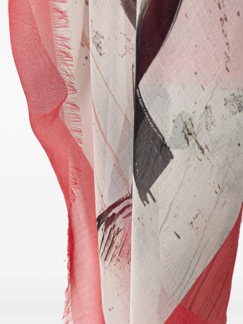 PINKO Sjaal met logoprint Beige