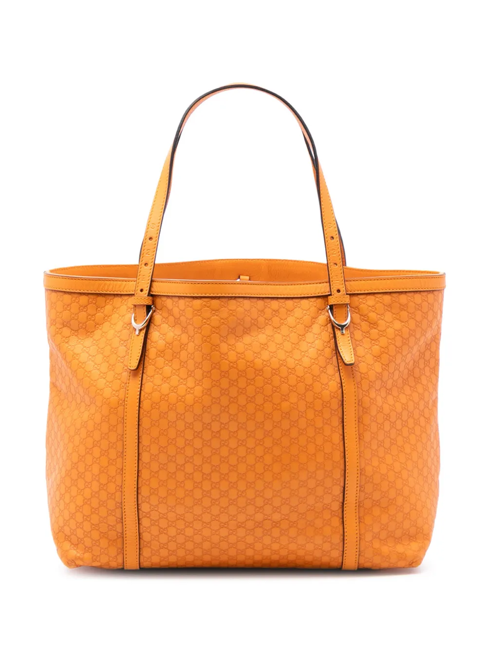 Gucci Pre-Owned 2016-2026 Microguccissima Nice tote bag - Arancione