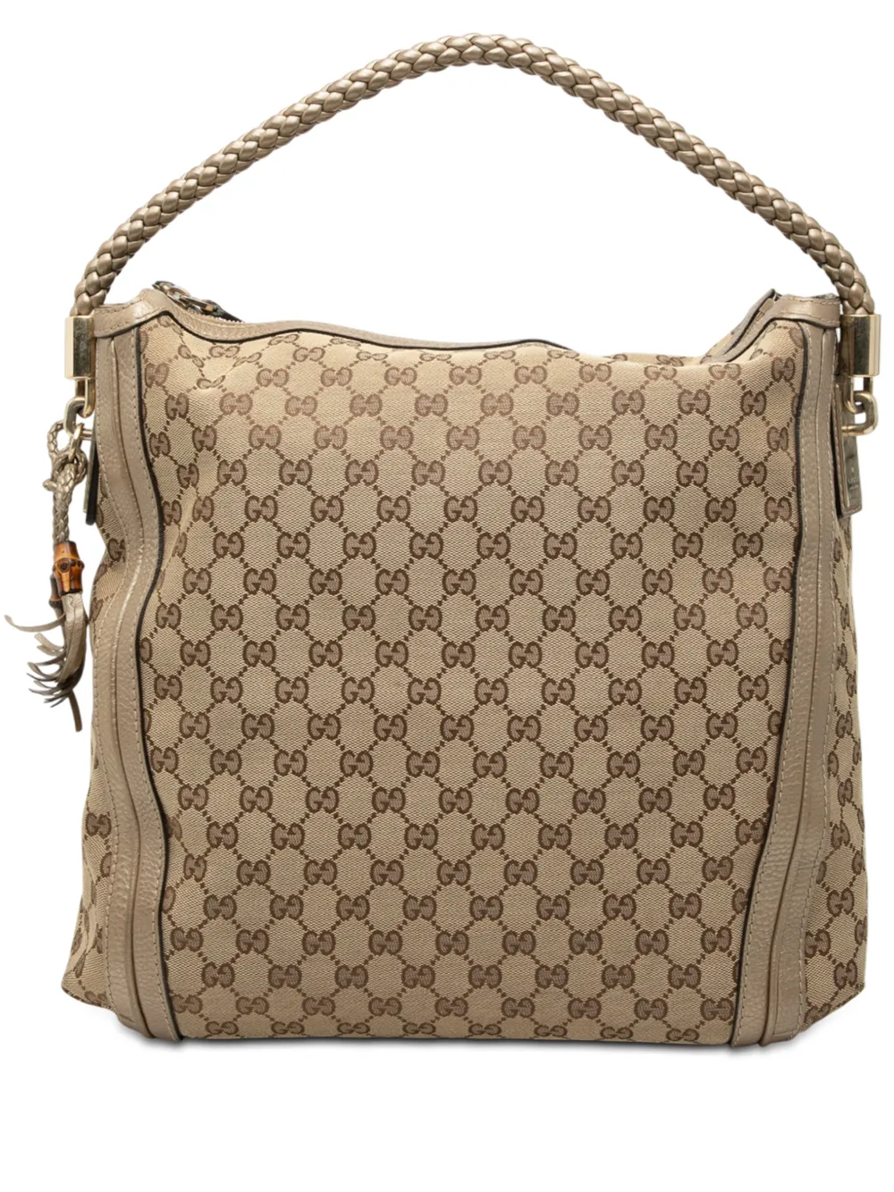 Gucci Pre-Owned Borsa a spalla Bella grande in tela GG 2000-2015 - Marrone