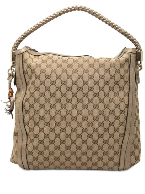 Gucci Pre-Owned grand sac porté épaule Bella en toile GG (2000-2015)