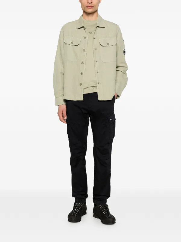 C.P. Company ストレッチ カーゴパンツ | ブルー | FARFETCH JP