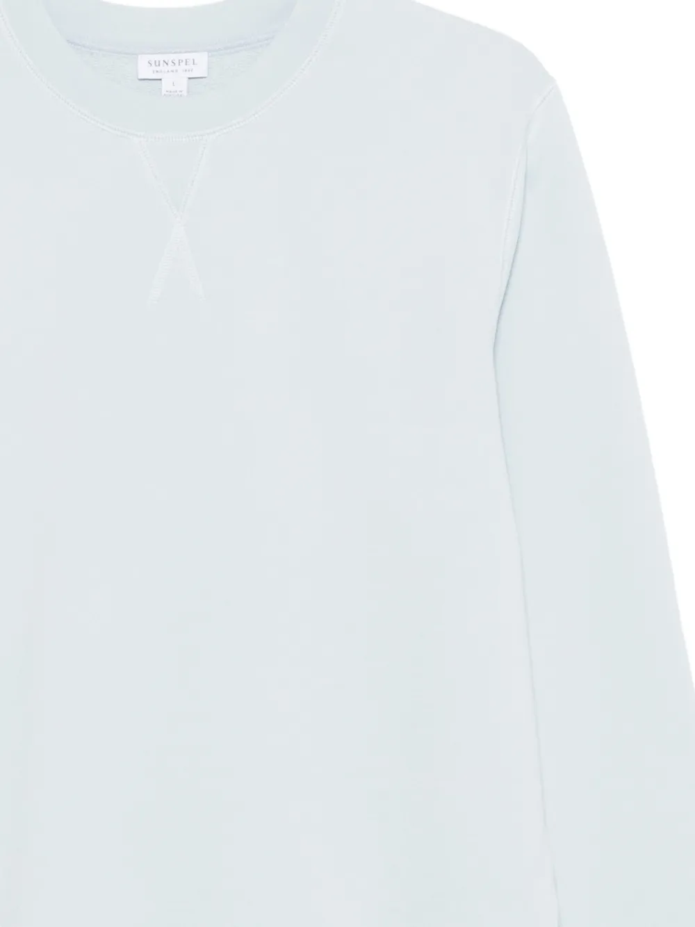  Sunspel Sudadera Con Cuello Redondo - Azul 