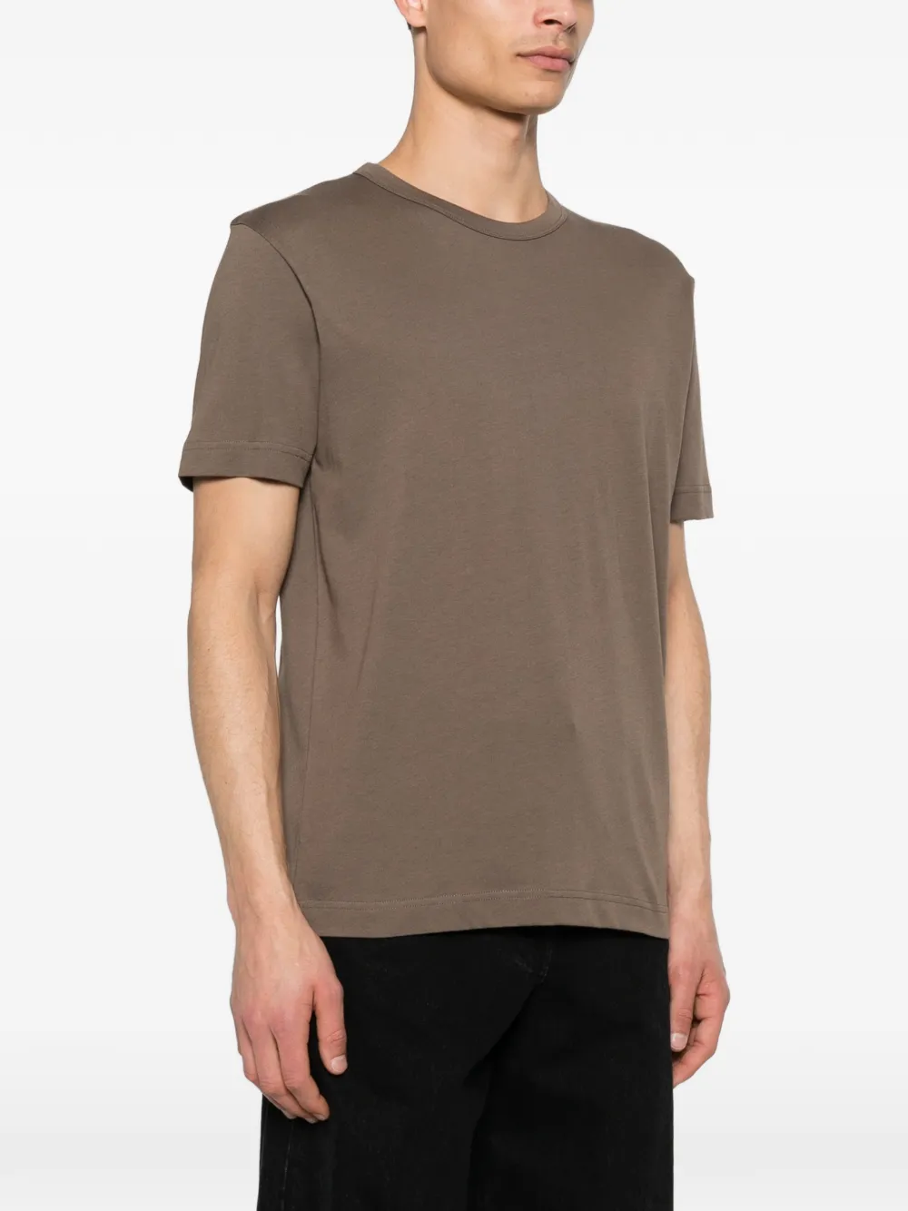  Sunspel Regular-fit T-shirt - Brown 