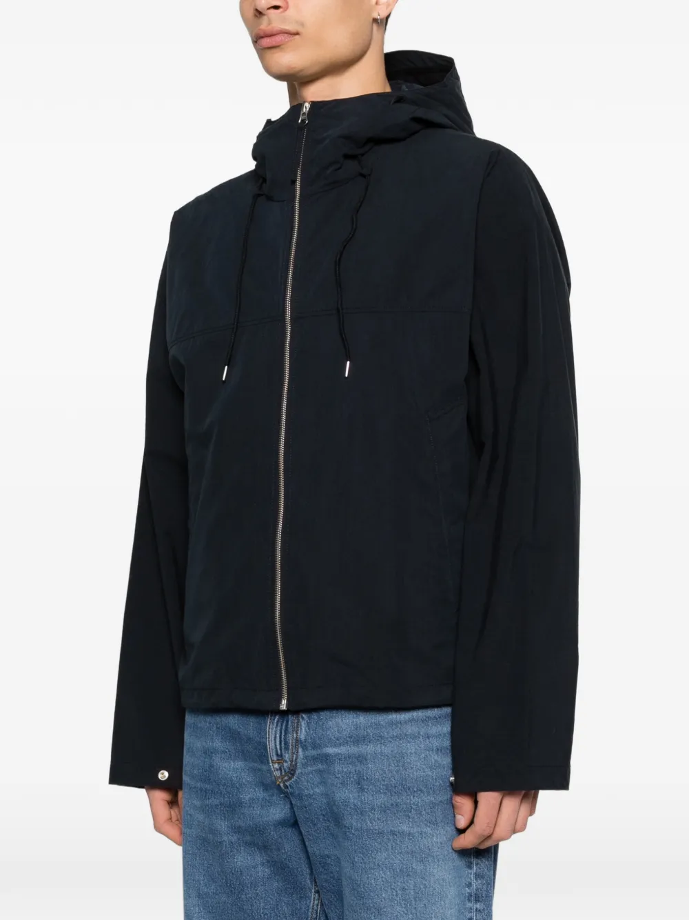  Ten C Zip-up Hooded Jacket - Blue 