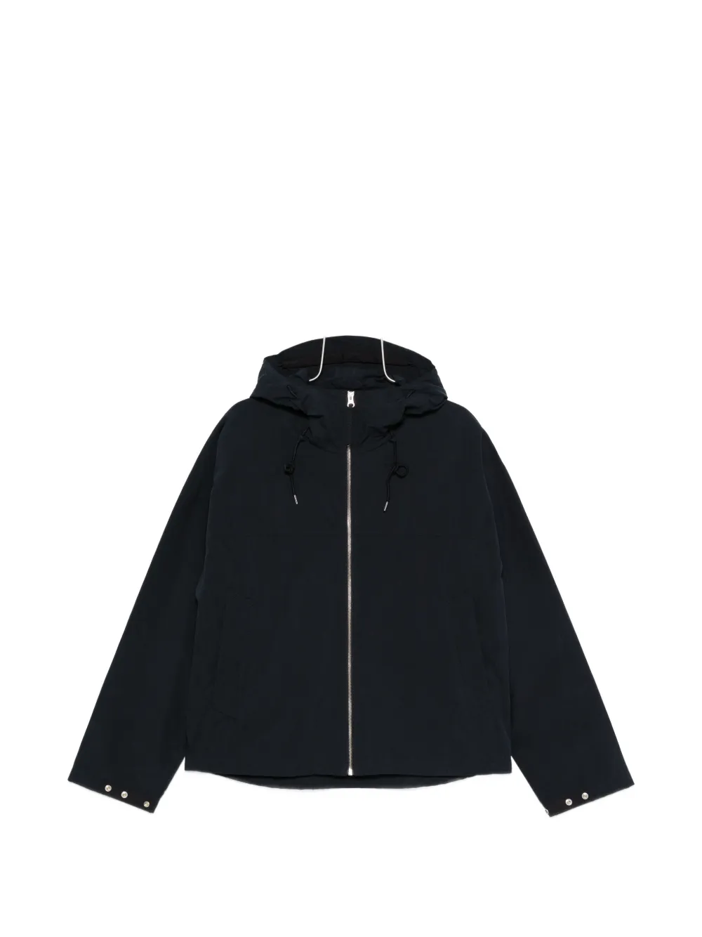 Ten C zip-up hooded jacket - Blu