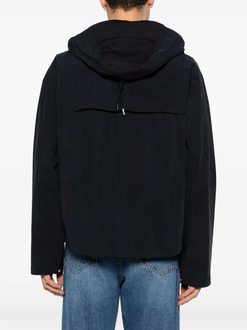 Ten C Jack met capuchon en rits Blauw