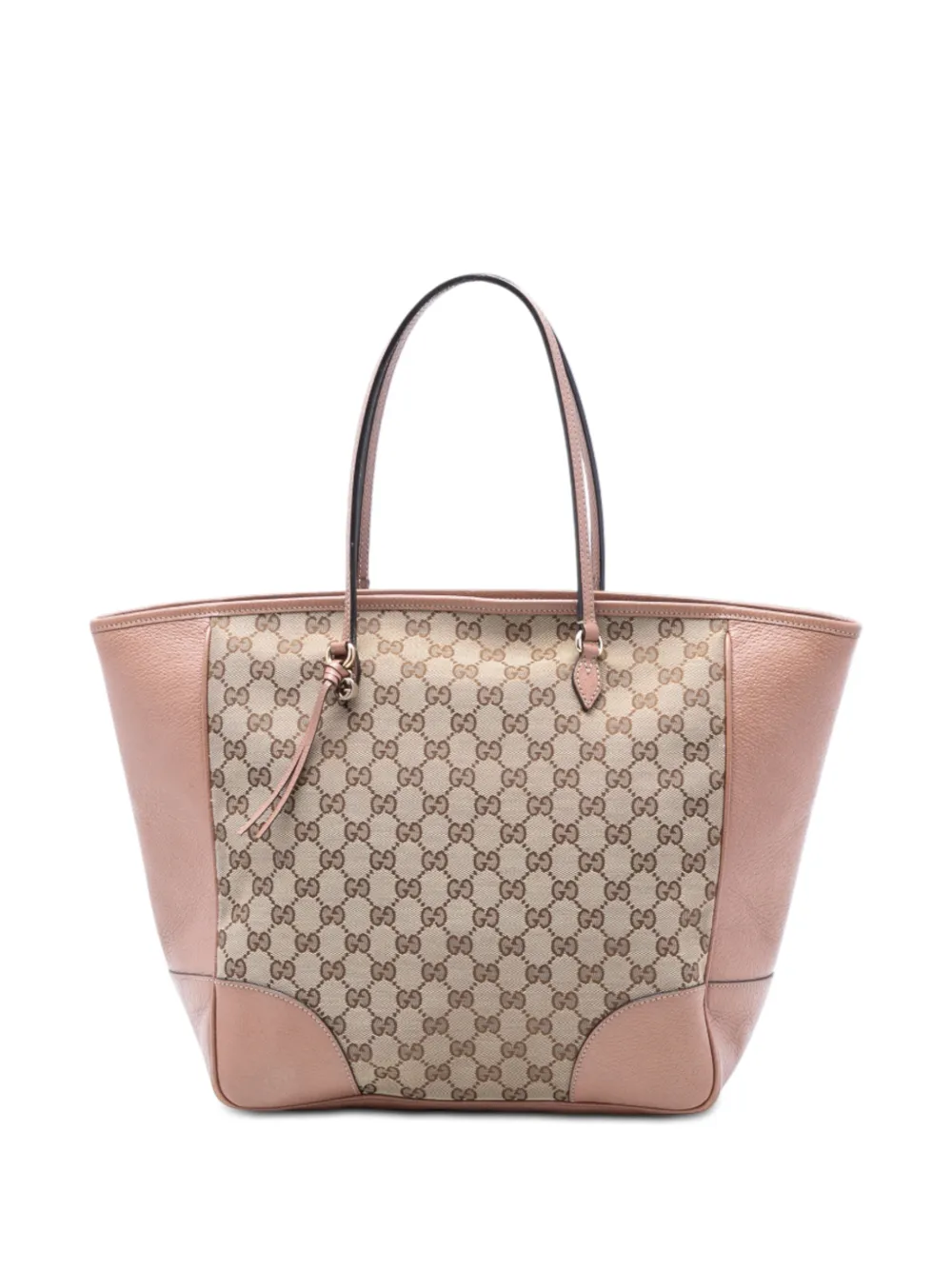 Gucci Pre-Owned Borsa tote Bree in tela GG e pelle 2016-2025 - Rosa