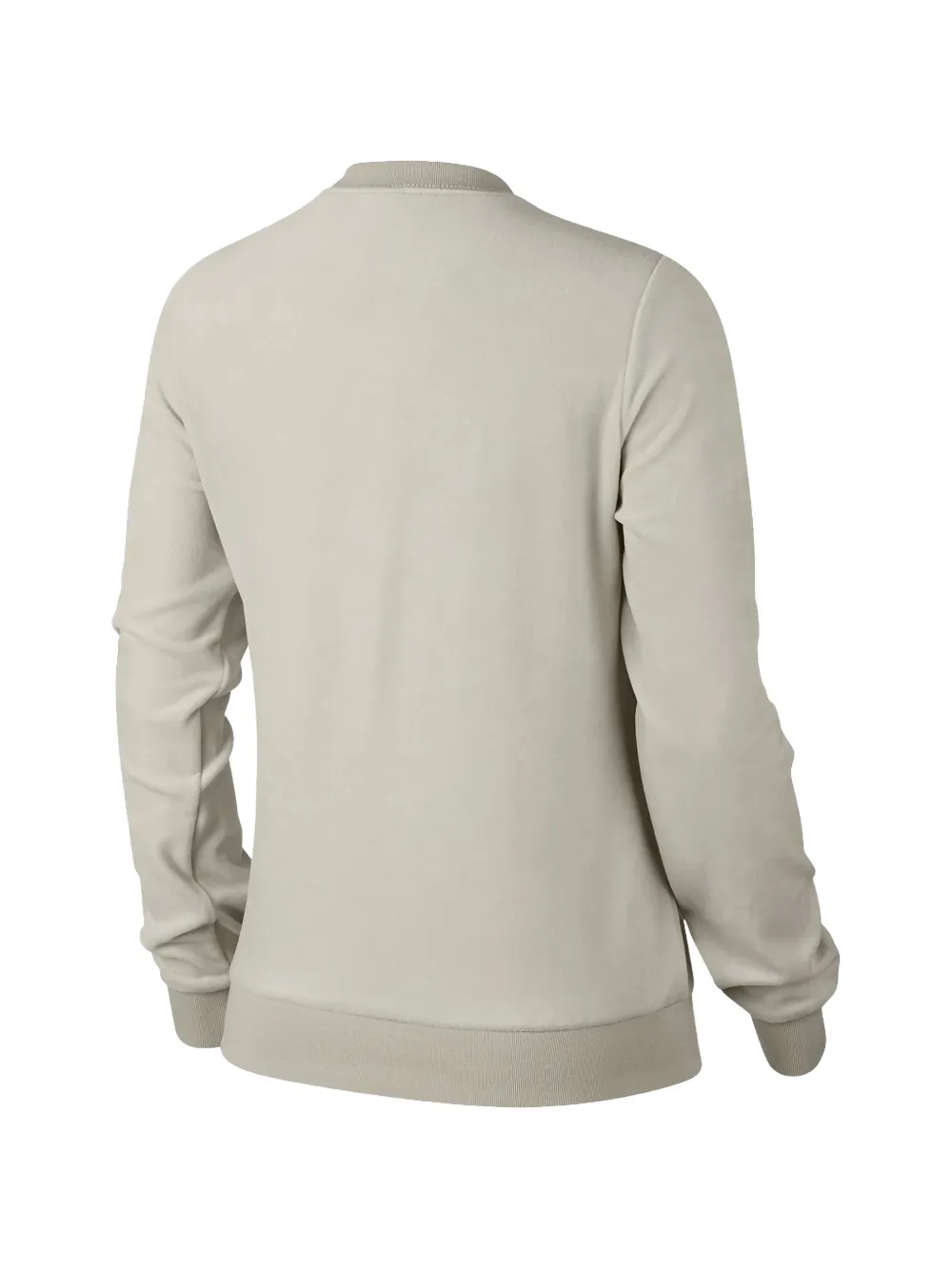 Nike Sweater met ronde hals Beige