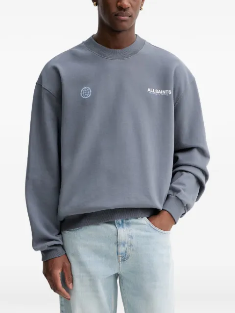 AllSaints graphic crew-neck sweatshirt