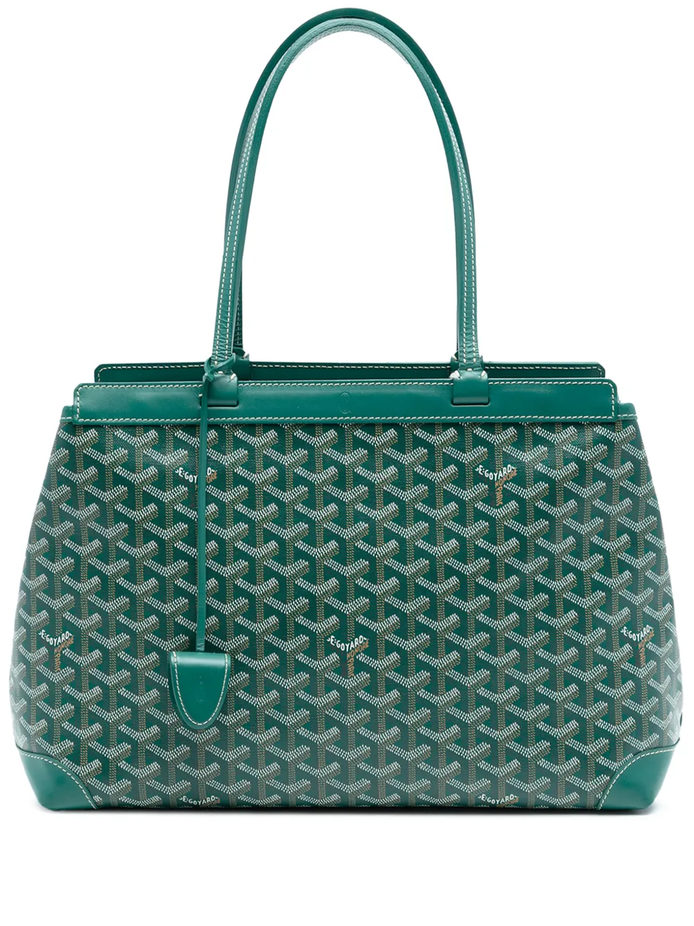 Goyard Pre-Owned 2018 Goyardine Bellechasse PM tote bag - Verde