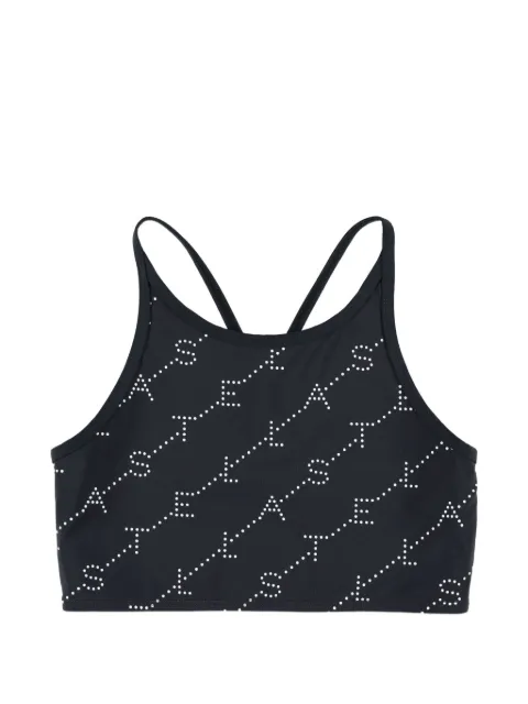 Stella McCartney Kids logo-embellishment top