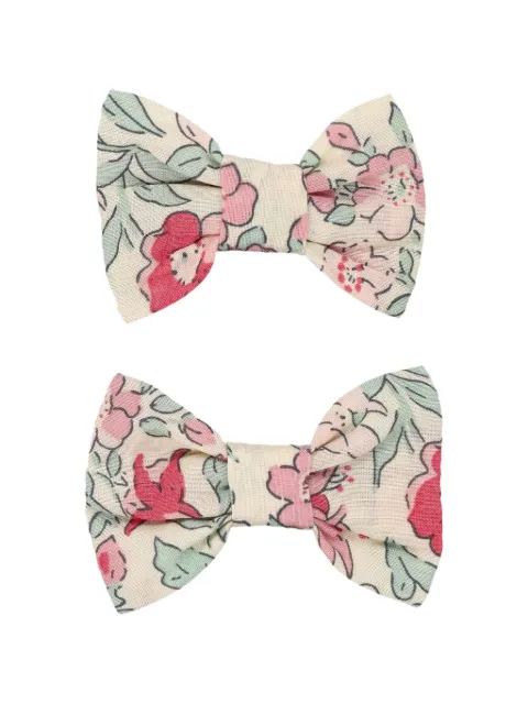 Bonpoint floral-pattern hair clip